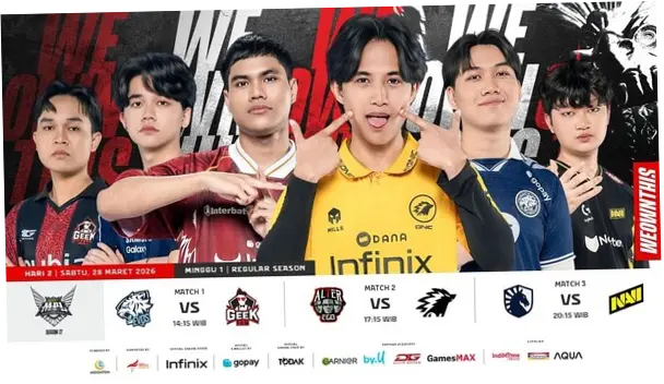 Jadwal MPL ID S17: Pertandingan Sengit dan Menarik di Minggu Pertama