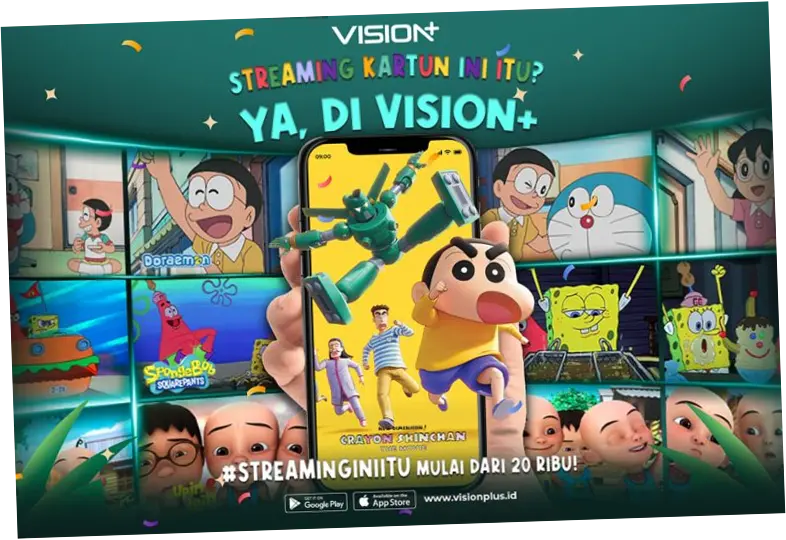 VISION+: Platform Hiburan yang Menghadirkan Berbagai Konten Menarik