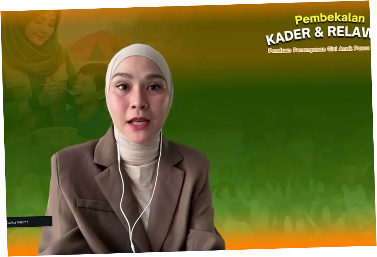 Aisyiyah dan Zaskia Adya Mecca Tingkatkan Edukasi Gizi di Daerah Bencana