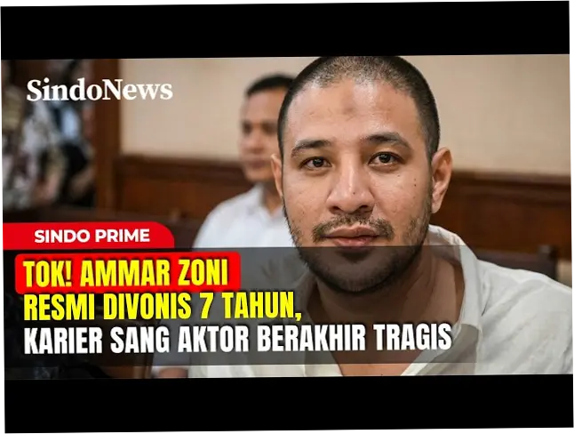 Ammar Zoni Divonis 7 Tahun Penjara atas Kasus Peredaran Narkoba: Kronologi dan Reaksi