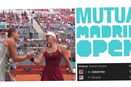 Aryna Sabalenka Tancap Gas di Madrid Open 2026, Singkirkan Stearns dan Kirim Sinyal Bahaya