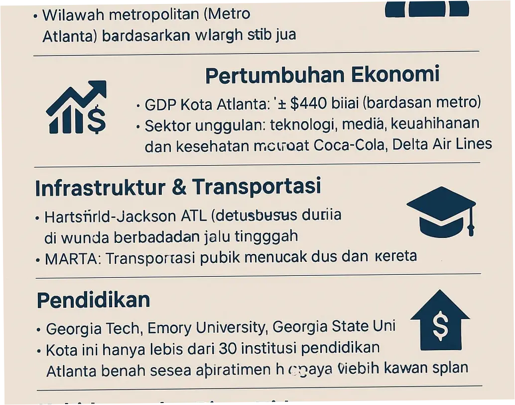 Atlanta: Kota yang Berkembang Pesat di Amerika Serikat