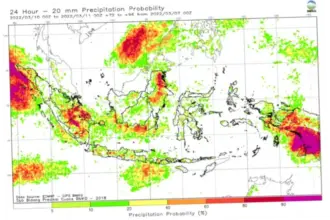 BMKG Peringatkan Cuaca Ekstrem di Sulawesi Utara Hingga 19 April