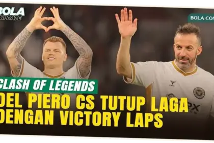 Del Piero dan Para Legenda Sepakbola Membuat GBK Bergetar