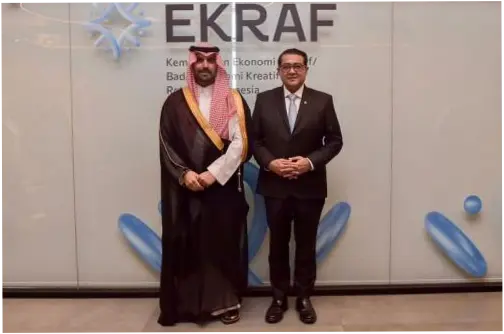Indonesia dan Arab Saudi Tingkatkan Kerja Sama Ekonomi Kreatif
