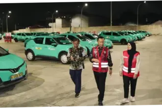 Kemenhub Sidak Pool Taksi Green SM di Bekasi Usai Insiden Kereta