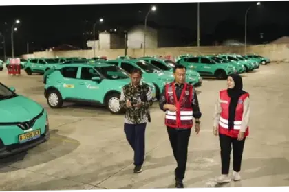 Kemenhub Sidak Pool Taksi Green SM di Bekasi Usai Insiden Kereta