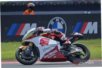Mario Aji Gagal Finis di Moto2 Amerika Serikat, Agius Jadi Pemenang