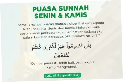 Mengenal Puasa Senin Kamis dan Syawal: Jadwal, Niat, dan Keutamaan