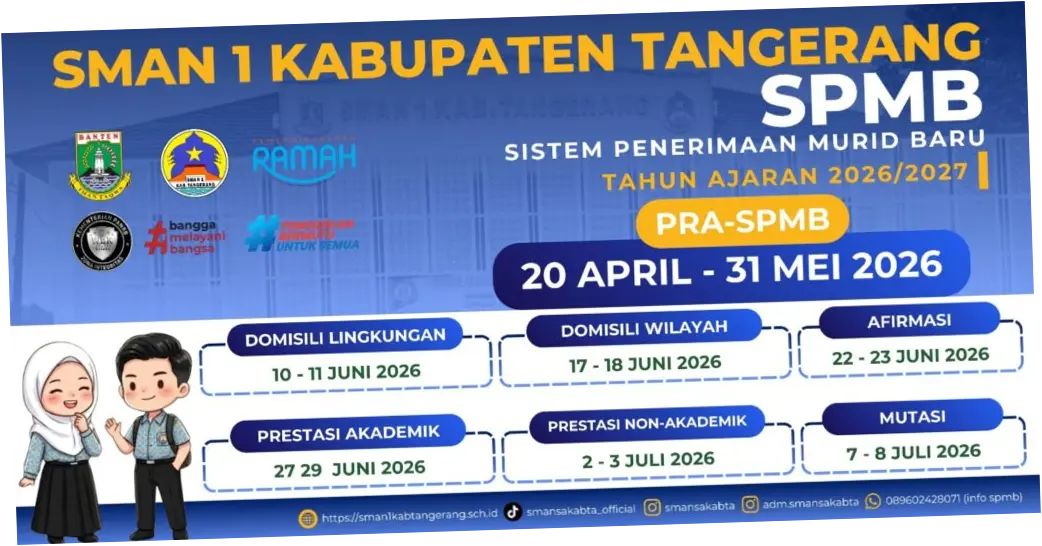 Pendaftaran SPMB Banten 2026: Informasi Terlengkap dan Perbedaan Jalur SMA, SMK, dan SKh