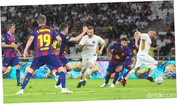 Pertandingan Barca Legends vs DRX World Legends: Jadwal, Skuad, dan Hasil