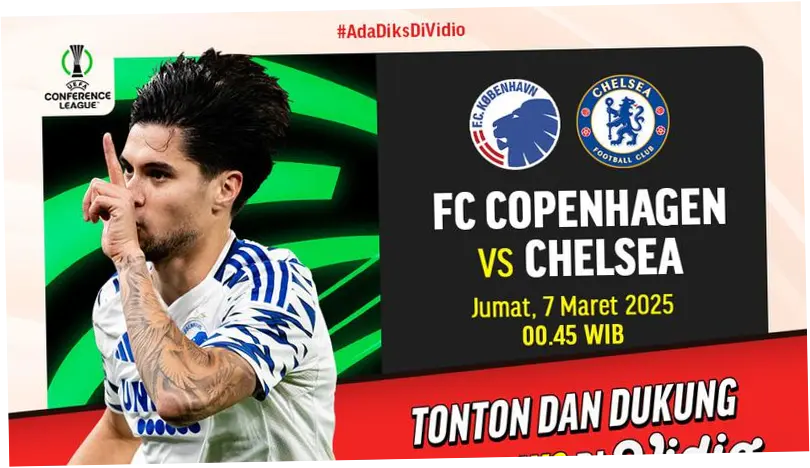 Pertandingan Seru FC Copenhagen vs Odense Boldklub di Stadion Parken
