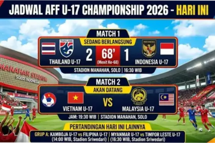 Piala AFF U-17 2026: Jadwal, Hasil, dan Klasemen Terbaru