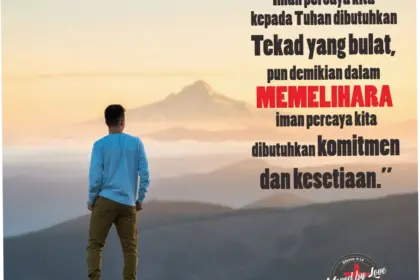 Renungan Harian: Membangun Iman dan Bersyukur dalam Kehidupan Sehari-Hari
