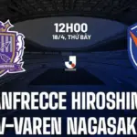 Sanfrecce Hiroshima Siap Menghadapi V-Varen Nagasaki di J-League