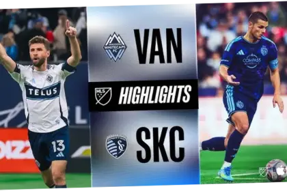 Vancouver Whitecaps Tundukkan Sporting KC 3-0, Pertahankan Puncak Klasemen