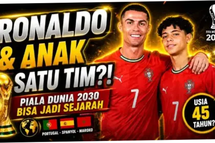 Cristiano Ronaldo Jr dan Peluang Bermain Bersama Ayahnya di Piala Dunia 2030