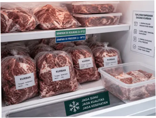 Daging Kurban: Aspek Kesehatan, Penyimpanan, dan Pengolahan yang Tepat