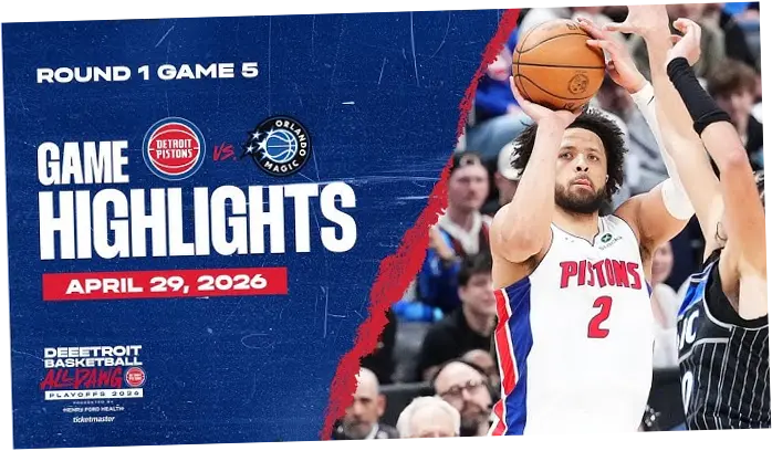 Detroit Pistons Vs Orlando Magic: Pertarungan Sengit di Playoff NBA