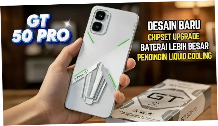 Infinix GT 50 Pro: Ponsel Gaming Tanpa Overheat dengan Harga Terjangkau