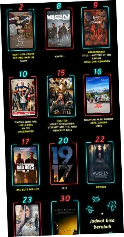 Jadwal Film Bioskop Hari Ini: Update Terbaru dari Bioskop Tasikmalaya hingga Cinema XXI