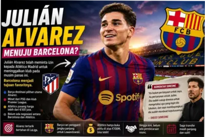 Julián Álvarez: Antara Minat Barcelona dan Kesabaran Atlético Madrid