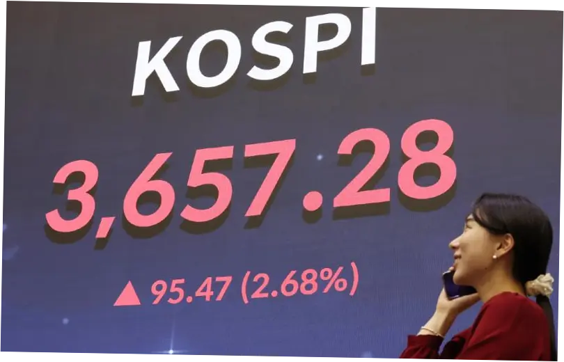 Kospi Korea Mencetak Rekor Baru, Bursa Asia Dibuka di Zona Hijau