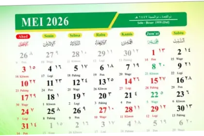 Liburan Mei 2026: Tanggal Merah, Kalender Jawa, dan Jadwal Long Weekend