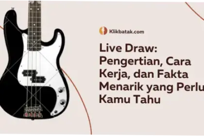 Live Draw: Fenomena yang Membuat Jutaan Orang Penasaran