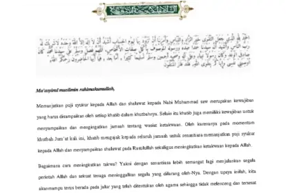 Mengenal Lebih Dalam Teks Khutbah Idul Adha 2026: Meneladani Nabi Ibrahim dan Mengorbankan Ego demi Rida Allah SWT