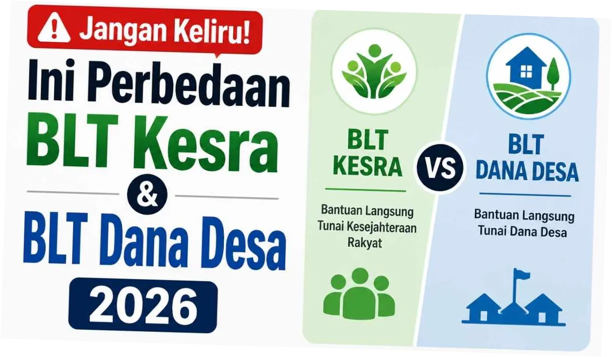 Mengenal Perbedaan BLT Kesra dan BLT Dana Desa: Skema, Penerima, dan Besarannya