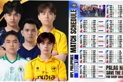 MPL PH Season 17: Jadwal, Roster, dan Persaingan yang Tergila