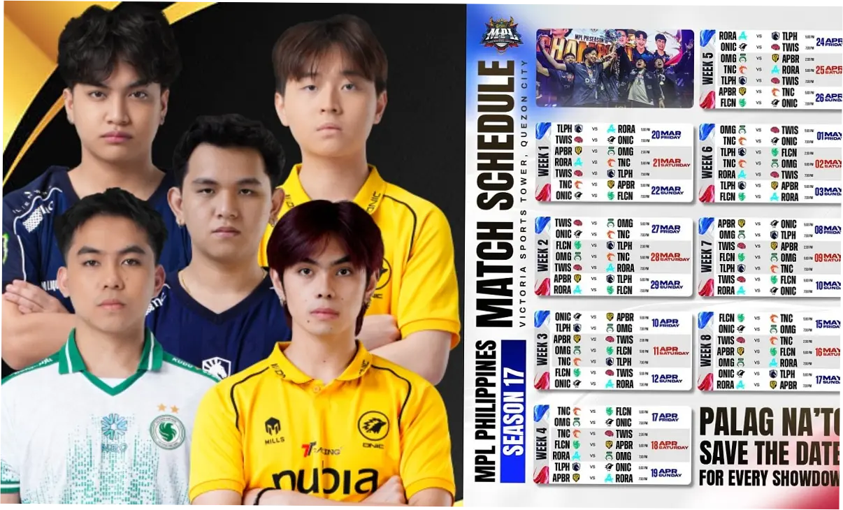 MPL PH Season 17: Jadwal, Roster, dan Persaingan yang Tergila