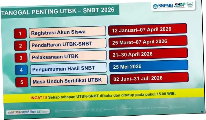 Pengumuman SNBT 2026: Jadwal, Link Resmi, dan Cara Cek Hasilnya