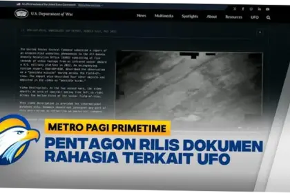 Pentagon Rilis Dokumen Rahasia UFO, Apa yang Terungkap?