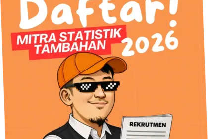 Rekrutmen Mitra Statistik BPS 2026: Peluang Bagi Lulusan SMA hingga Sarjana