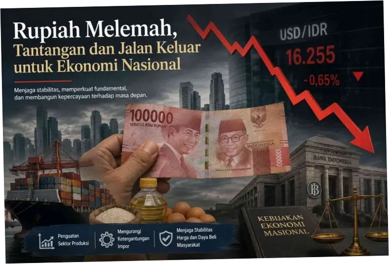 Rupiah Melemah: Dampak dan Tantangan di Tengah Kondisi Ekonomi Global