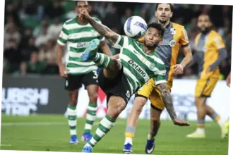 Sporting Lisbon Bantai Vitoria Guimaraes 5-1 di Estadio Jose Alvalade