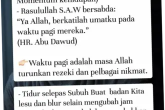 Subuh: Momentum Spiritual dan Aktivitas Sosial di Masyarakat