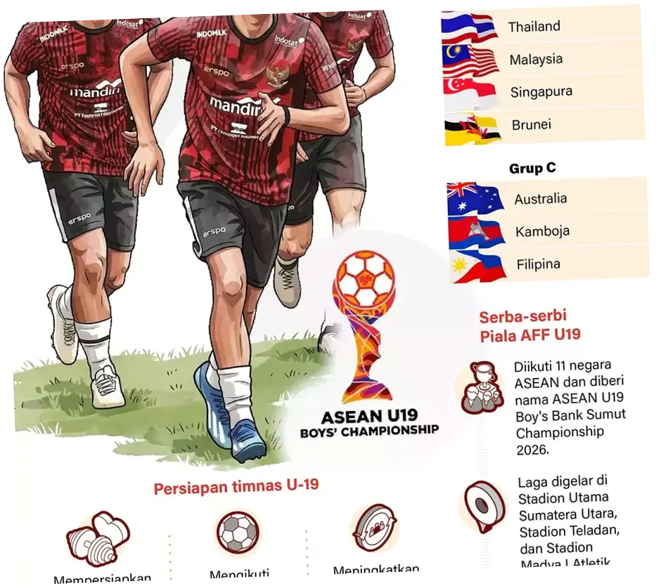 Timnas Indonesia U-19 Siap Pertahankan Gelar Juara di Piala AFF U-19 2026